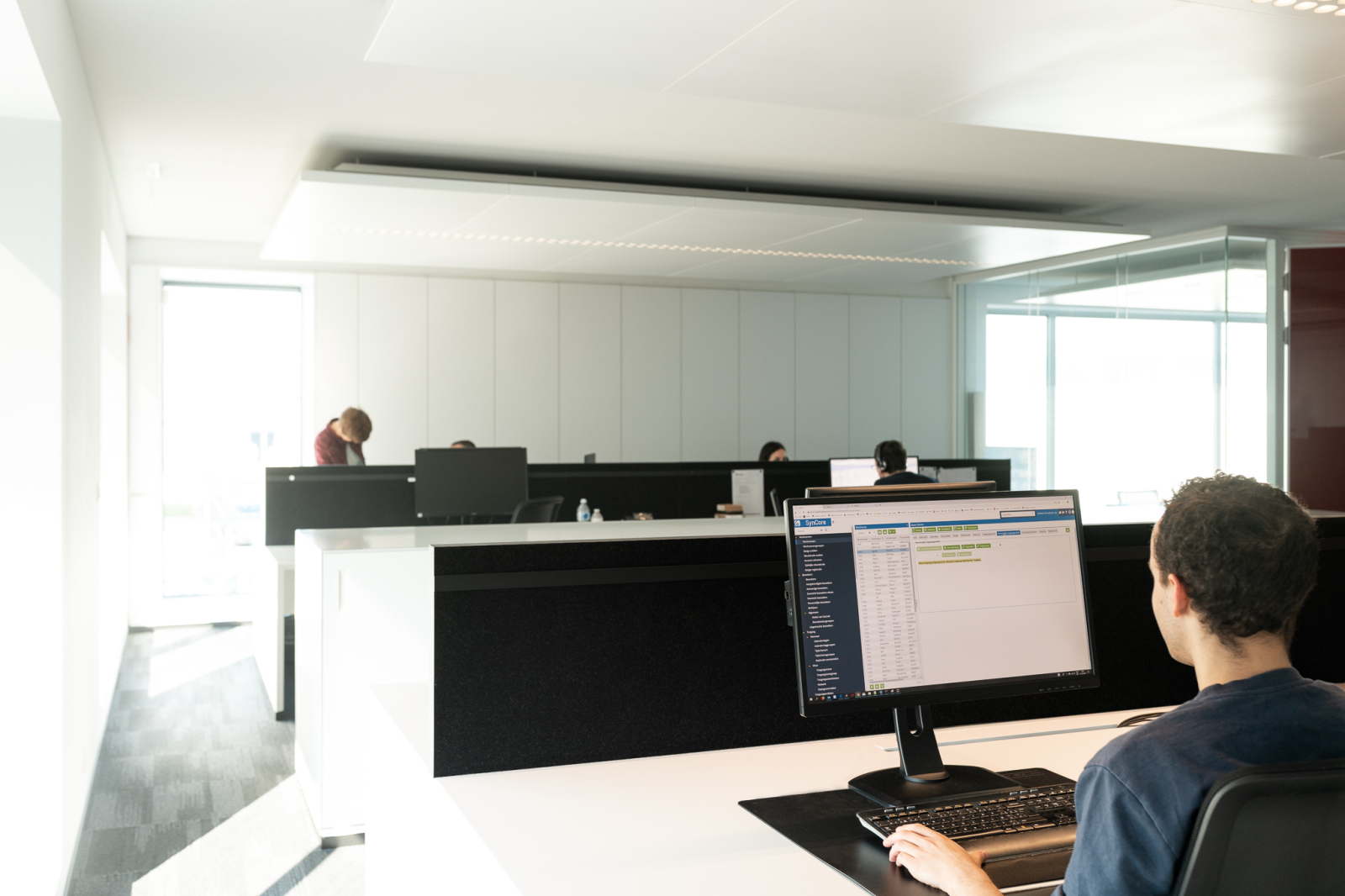 Dit is het kantoor voor de mederwerkers van Syntegro foto van gebouw Syntegro kantoor